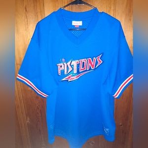 Mitchell & Ness Detroit Pistons Shooting Shirt